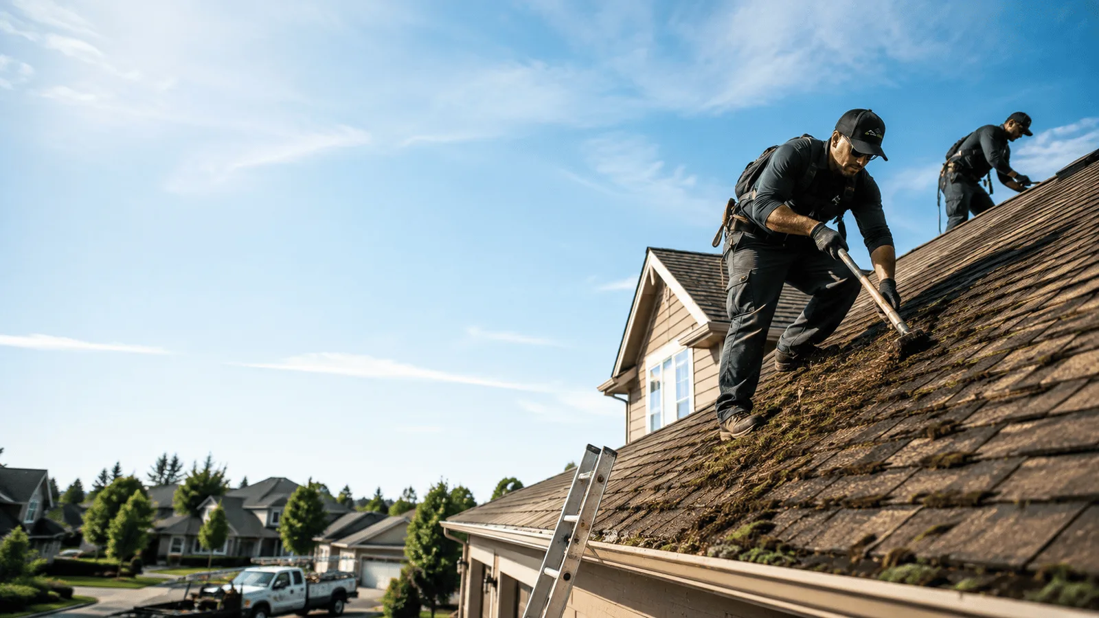Roof Moss Removal in Bathgate, ND near me